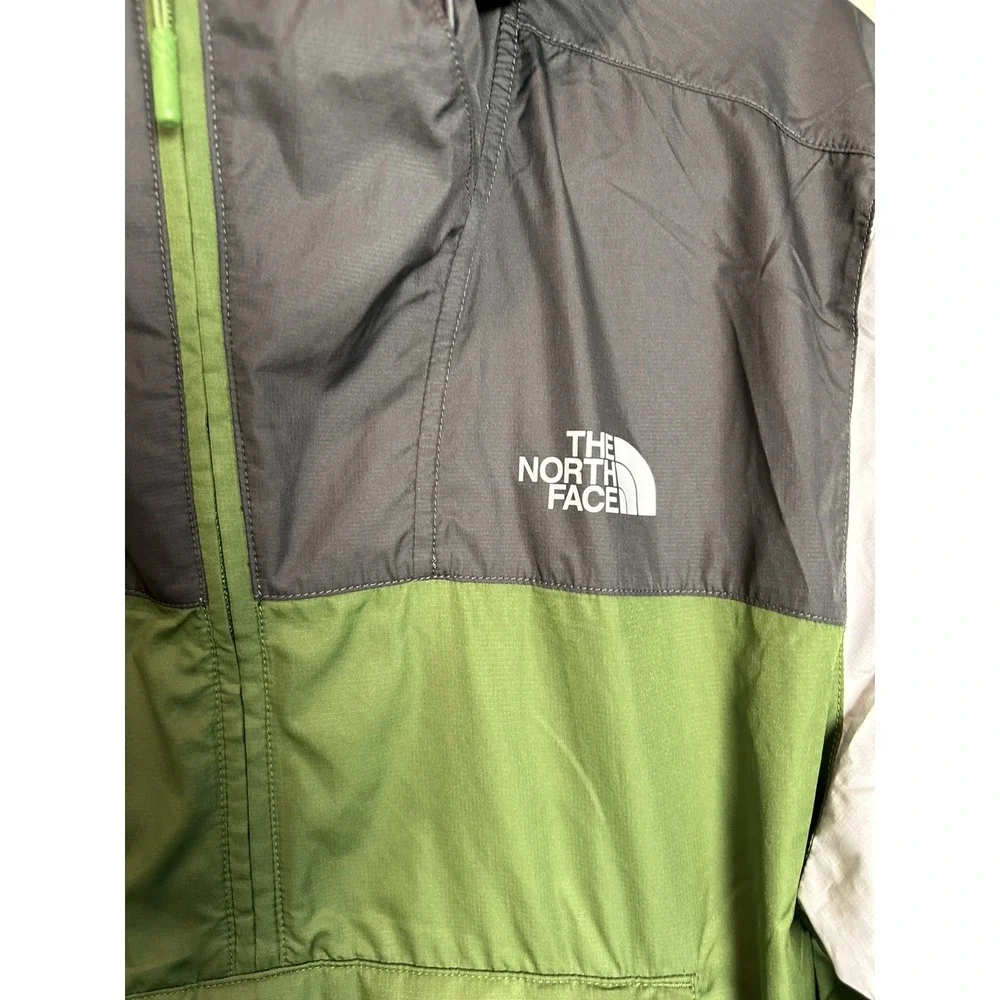 THE NORTH FACE Windwall Jacket Men L Color block Packable Half Zip Hike Trail